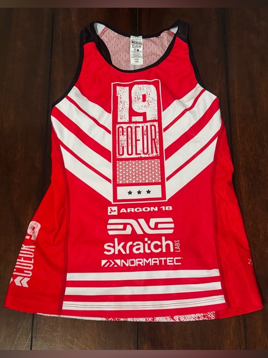 Coeur Tops - Coeur Team 19 Braless Tri Tank Medium